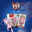 Box 18 Boosters Pokémon Escarlate e Violeta Coleção 151 TCG