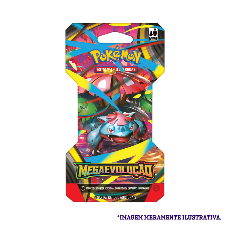 Pokémon TCG, Blister Unitário com 6 Cartas, MegaExpansão ME01