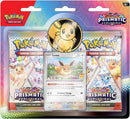 Pokémon: Pacote de Boosters Cartas Colecionáveis - Scarlet & Violet - Prismatic Evolutions (2 Unidades)