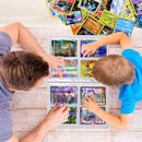 Fichário de porta-cartões compatível com cartão Pokémon, suporte de álbum de cartões, livro de cartões de fichário, melhor proteção de cartas para trocar, coloque até 240 cartões – Eevee&Bikachu