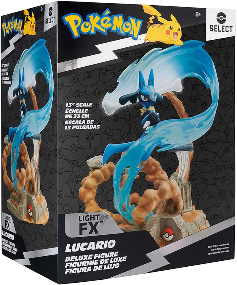 SUNNY, Pokémon, Figura de Luxo, Lucário, 33 cm