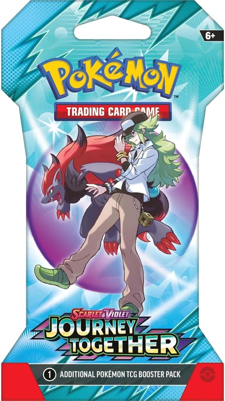 Pokemon TCG - Scarlet & Violet: Journey Together - 1 Blister Pack, Random Draw