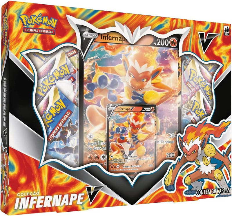 Pokemon Infernape V Box, Color: Printed - Copag 