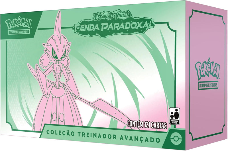 Treinador Avançado Pokémon Fenda Paradoxal Lua Estrondo,Cor:Estampado - Copag