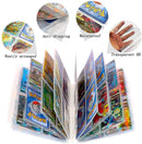 Fichário de porta-cartões compatível com cartão Pokémon, suporte de álbum de cartões, livro de cartões de fichário, melhor proteção de cartas para trocar, coloque até 240 cartões – Eevee&Bikachu