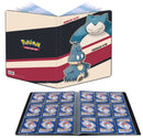 Ultra PRO - Pokémon Snorlax & Munchlax (fichário PRO com 9 bolsos) – Proteja cartões colecionáveis, cartões colecionáveis e cartões de jogos, bolsos laterais para carregamento, proteja e armazene até 360 cartas colecionáveis de tamanho padrão