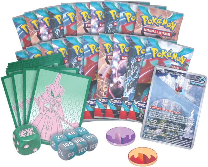 Treinador Avançado Pokémon Fenda Paradoxal Lua Estrondo,Cor:Estampado - Copag
