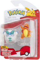 Pokémon Battle Figure 2 Pack (Galarian Darumaka & Charmander