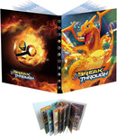 Fichário de porta-cartões compatível com cartão Pokémon, suporte de álbum de cartão, fichário, álbum, livro, melhor proteção de cartas colecionáveis, comporta até 240 cartas – Charizard (XY)