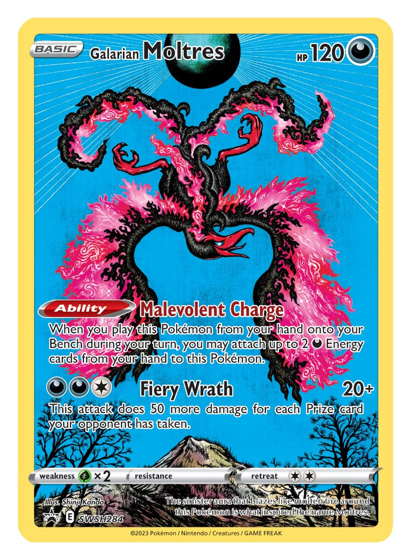 Pokémon TCG: Crown Zenith Tin – Galarian Zapdos (1 Foil Card & 5 Booster Packs)