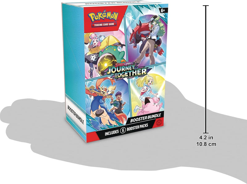 Galápagos,Pokémon TCG:Scarlet & Violet-Journey Together - Booster Bundle - Inglês
