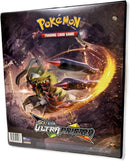 Álbum Pokémon Fichário para Cards - SOL&LUA - Ultra Prisma + 10 folhas plásticas de 9 bolsos Y.E.S