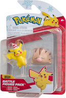 Pokemon Battle Figure 2 Pack (Holiday Pikachu