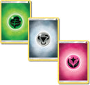 Pokémon: 90 Cartas de Energia Básica (10 de cada tipo)