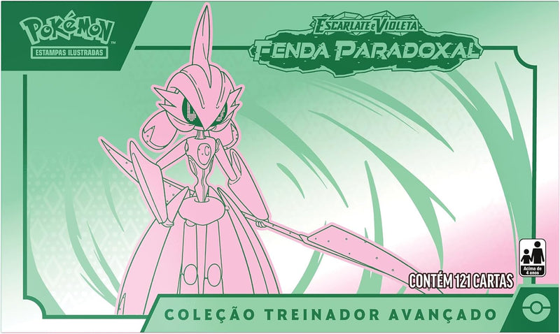 Treinador Avançado Pokémon Fenda Paradoxal Lua Estrondo,Cor:Estampado - Copag