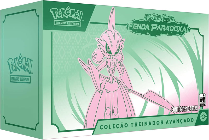 Treinador Avançado Pokémon Fenda Paradoxal Lua Estrondo,Cor:Estampado - Copag