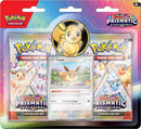 Pokémon: Pacote de Boosters Cartas Colecionáveis - Scarlet & Violet - Prismatic Evolutions (2 Unidades)