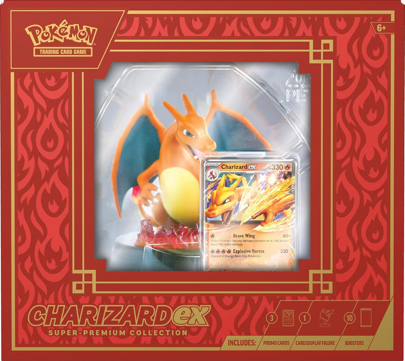 Pokemon TCG: Charizard ex Super Premium Collection Importado EUA
