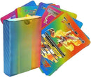 Pacote com 55 Cartas Colorida Raibow - Compatível com Pokemon