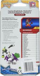 Pokemon TCG: Sun & Moon - Incineroar Roaring Heat Theme Deck | Full Ready to Play Deck of 60 Cards | Includes Cracked Ice Holofoil Version of Incineroar Plus Deck Case, Litten Metallic Coin & More