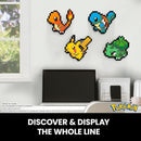 MEGA Pokémon, Blocos de Montar Charmander Estilo Retrô Pixelado com 349 peças, 15 cm de Altura, A Partir de 13 Anos