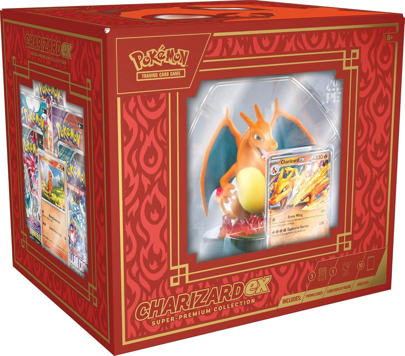 Pokemon TCG: Charizard ex Super Premium Collection Importado EUA
