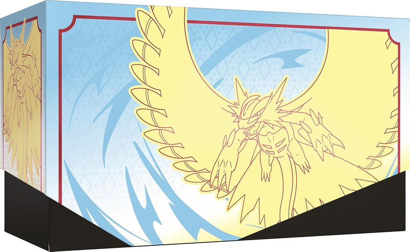 Pokémon TCG: Scarlet & Violet — Paradox Rift Elite Trainer Box – Lua rugindo (9 pacotes booster, 1 cartão de arte completa e acessórios premium)