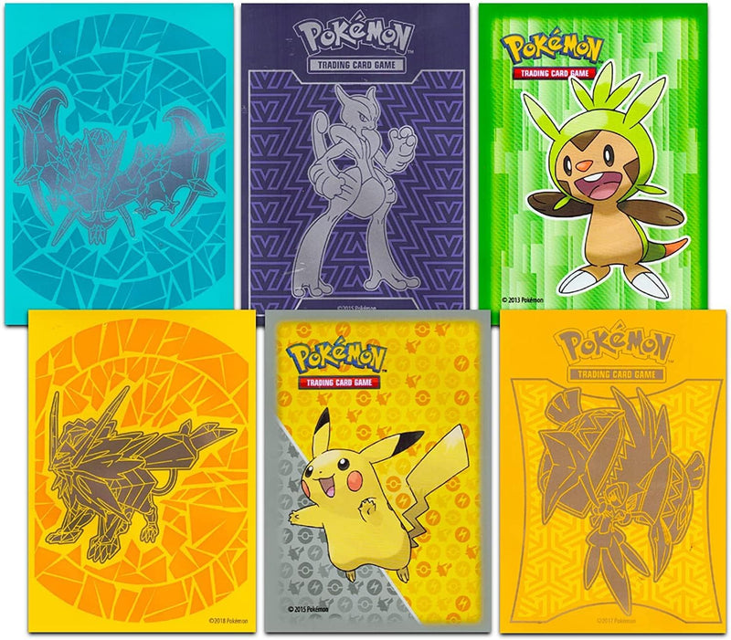 Mangas Pokemon para cartas com design Pacote a granel ~ 260 peças de capas de cartas Pokemon para jogar, capas protetoras de deck para 4 decks com Blastoise e mais (jogo de cartas colecionáveis Pokémon)