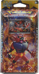 Pokemon TCG: Sun & Moon - Incineroar Roaring Heat Theme Deck | Full Ready to Play Deck of 60 Cards | Includes Cracked Ice Holofoil Version of Incineroar Plus Deck Case, Litten Metallic Coin & More