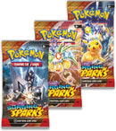 Pokémon TCG: Scarlet & Violet — Surging Sparks 3-Pack Blister – Zapdos (3 Booster Packs & Foil Promo Card)