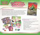 Pokémon TCG: Scarlet & Violet—Temporal Forces Elite Trainer Box – Iron Leaves (1 cartão promocional Iron Thorns Full-Art, 9 Boosters e acessórios premium)