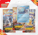 Pokémon TCG Scarlet & Violet 8 Surging Sparks Three Booster Blister