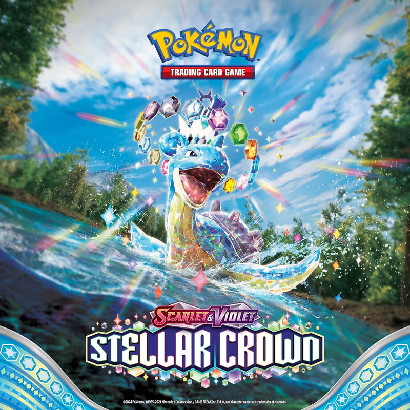 Pokemon TCG Bolhas Estelares de Coroa Estelar e Estelar 7 Estelares
