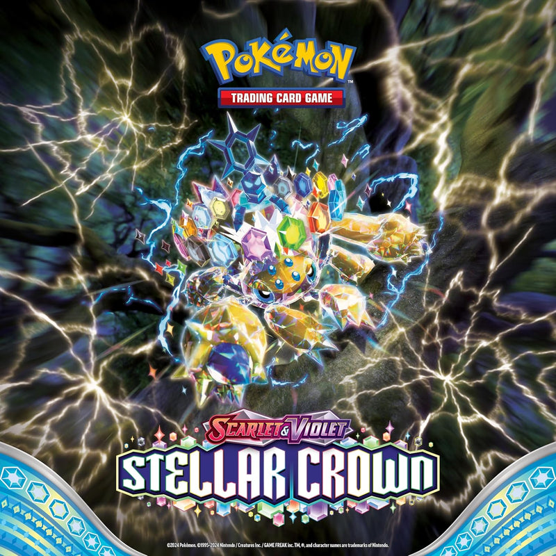 Pokemon TCG Bolhas Estelares de Coroa Estelar e Estelar 7 Estelares