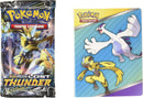 Pokemon TCG: Sun & Moon Lost Thunder Mini Binder + Booster Pack Bundle