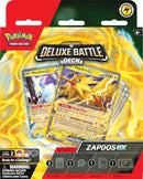 Pokémon TCG: Baralho de batalha Zapdos ex Deluxe (baralho de 60 cartas e acessórios prontos para jogar)