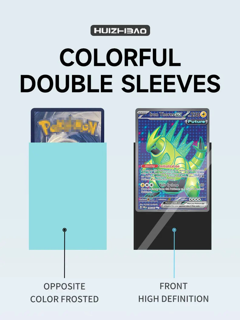 Double Pokémon Card Protector (Contains 62 protectors) 